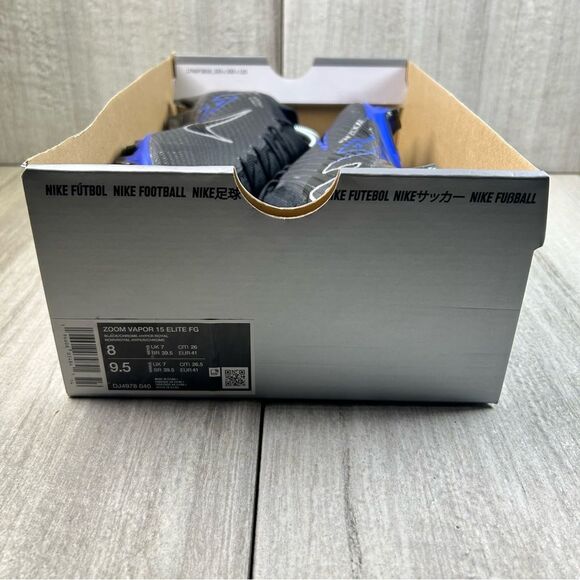 Nike Mercurial Zoom Vapor 15 Elite FG Shadow Soccer Cleat
dj4978-040 Mens Size 8 - Picture 10 of 12